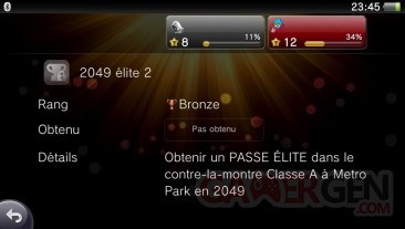 Wipeout 2048 trophees bronze (8)