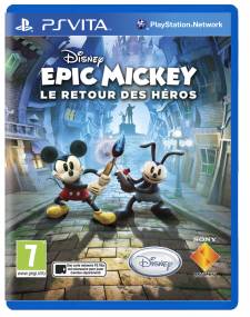 Disney Epic Mickey 2 Le Retour des Héros jaquette covers fr 18.03.2013.