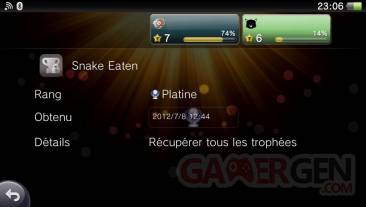 Metal Gear Solid 3 HD Edition Collection trophees platine 24.07 (3)