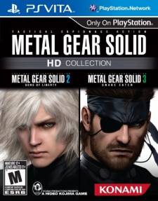 Metal Gear Solid HD Collection jaquette US
