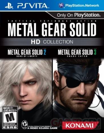 Metal Gear Solid HD Collection jaquette US