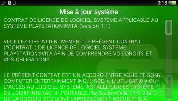 Mise à jour MaJ upatde firmware 2.06 psvita (2)