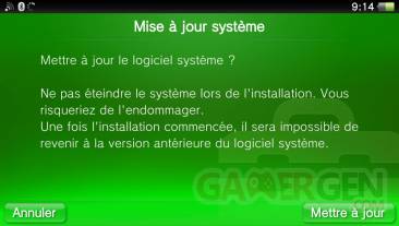 Mise à jour MaJ upatde firmware 2.06 psvita (3)