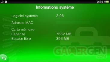 Mise à jour MaJ upatde firmware 2.06 psvita (6)