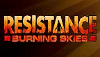 Resistance Burning Skies logo vignette 31.05.2012
