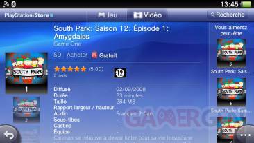 South Park PlayStation Store PSVita 002