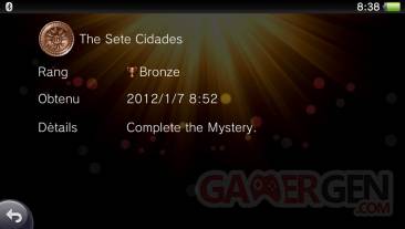 Uncharted Golden Abyss trophées BRONZE 29