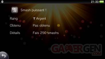 Virtua Tennis 4 Power Smash Trophees Argent (6)