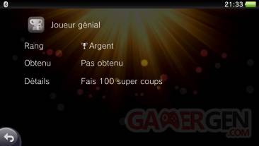 Virtua Tennis 4 Power Smash Trophees Argent (7)