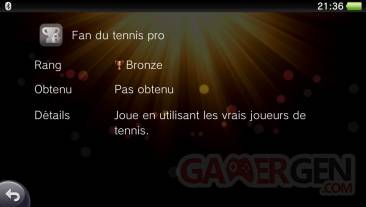 Virtua Tennis 4 Power Smash Trophees Bronze (33)