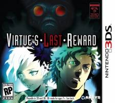 Zero Escape Virtue's Last Reward 3DS jaquette couverture 17.09.2012.